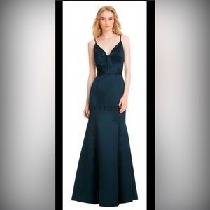 Bill Levkoff mermaid bridesmaid dress